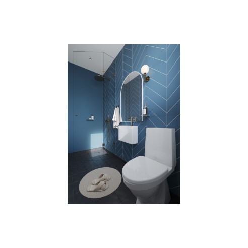 Fibo Urban - Dusty Blue (Chevron) - Pk/2 | Wall Panels | Bat