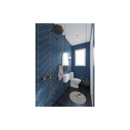 Fibo Urban - Dusty Blue (Chevron) - Single | Wall Panels | B