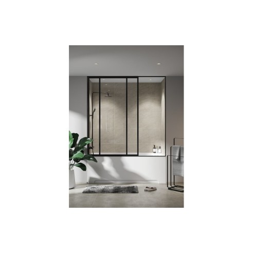 Fibo Scandinavian - Grey Sahara (Tile Effect) - Single | Wal