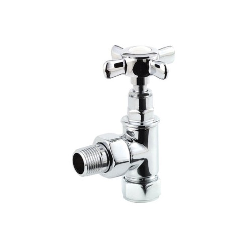 Crosshead Radiator Valves - Angled | Heating | BathroomKing