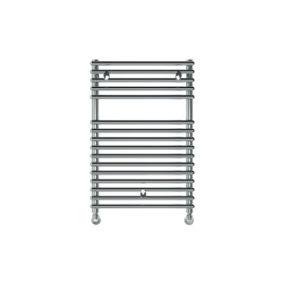 Jaya Round Ladder Radiator (500x730mm) - Chrome | Heating |