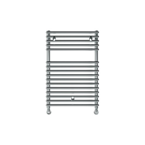 Jaya Round Ladder Radiator (500x730mm) - Chrome | Heating |