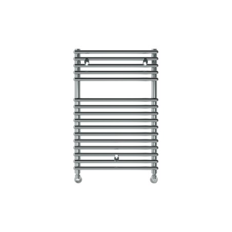 Jaya Round Ladder Radiator (500x730mm) - Chrome | Heating |