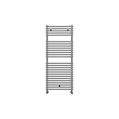Jaya Round Ladder Radiator (500x1190mm) - Chrome | Heating |