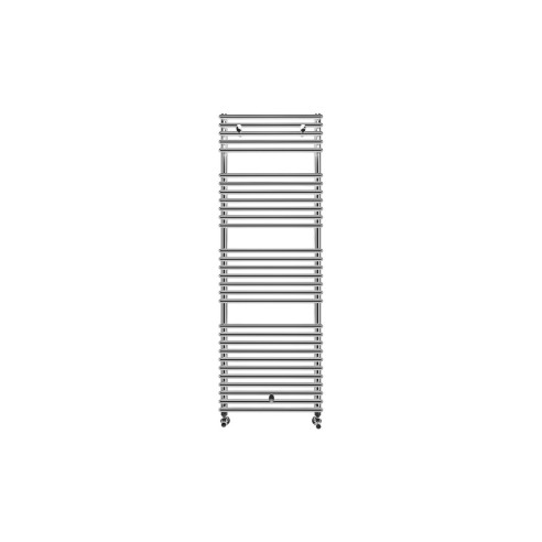 Jaya Round Ladder Radiator (500x1450mm) - Chrome | Heating |