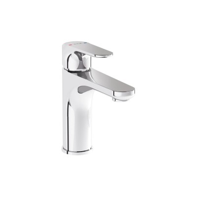 VitrA Root Round Basin Mixer - Chrome | Bathroom Taps | Bath