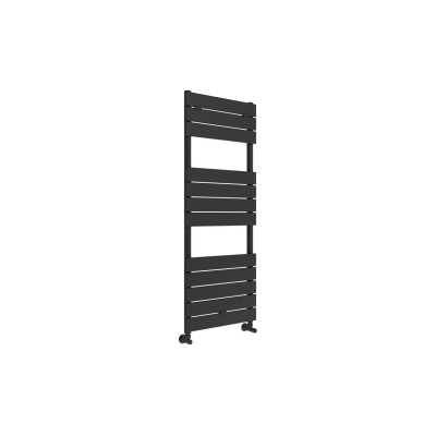 Logan Square Ladder Radiator (500x1200mm) - Black | Heating