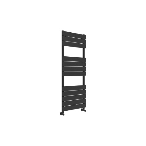 Logan Square Ladder Radiator (500x1200mm) - Black | Heating