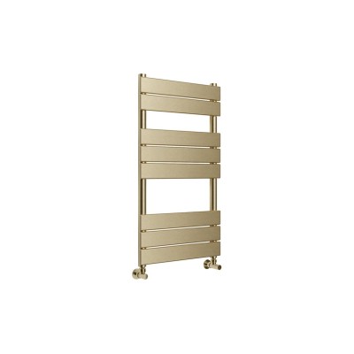 Logan Square Ladder Radiator (500x840mm) - Brushed Brass | H