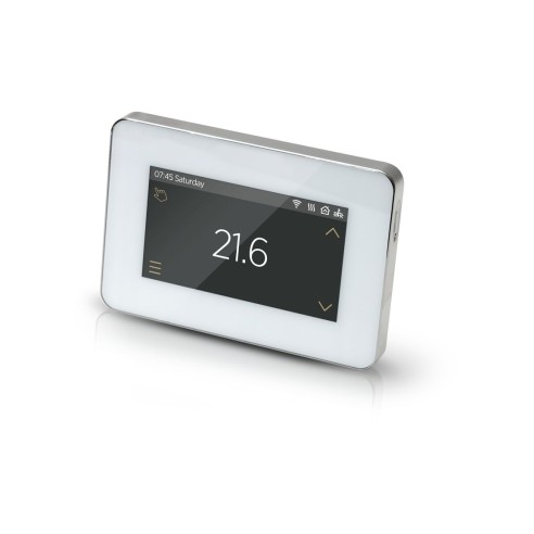 Touchscreen Thermostat - Arctic White | Heating | BathroomKi