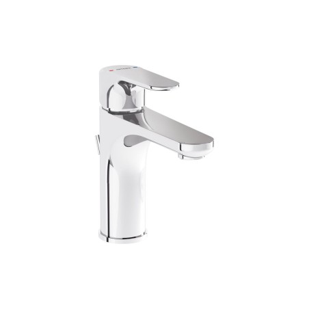 VitrA Root Round Basin Mixer w/Waste Lever - Chrome | Bathro