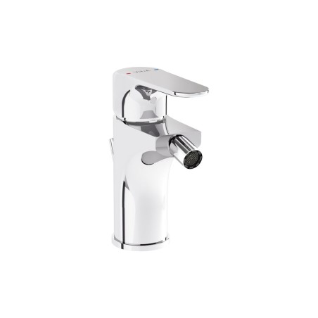 VitrA Root Round Bidet Mixer - Chrome | Bathroom Taps | Bath