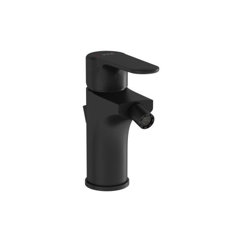 VitrA Root Round Bidet Mixer - Matt Black | Bathroom Taps |