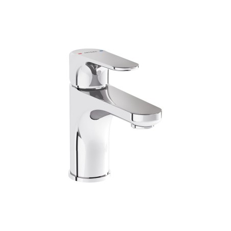 VitrA Root Round Compact Basin Mixer - Chrome | Bathroom Tap
