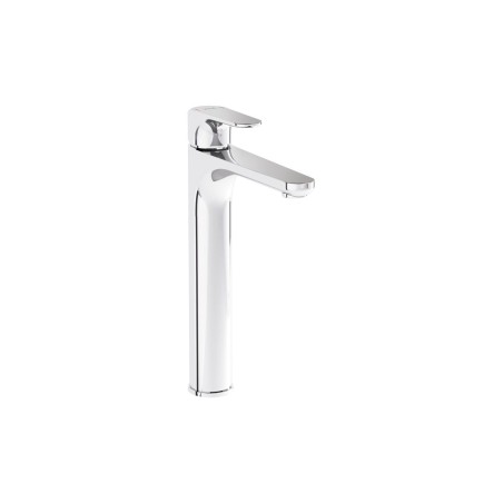 VitrA Root Round Tall Basin Mixer - Chrome | Bathroom Taps |