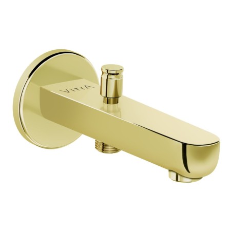 VitrA Root Round Wall Mounted Monohole Bath/Shower Mixer - S