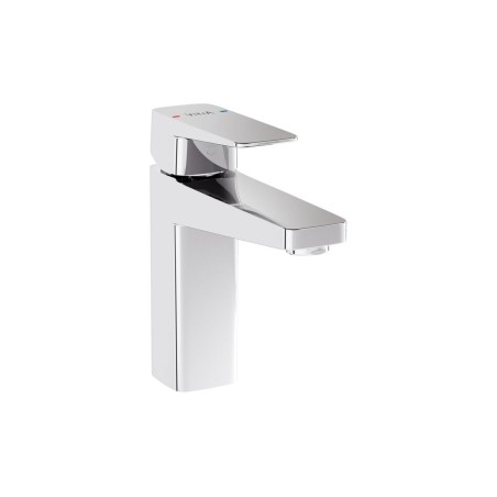 VitrA Root Square Basin Mixer - Chrome | Bathroom Taps | Bat