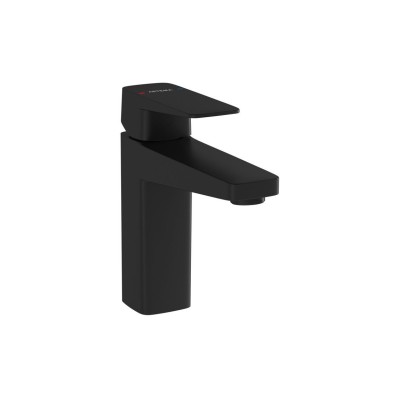 VitrA Root Square Basin Mixer - Matt Black | Bathroom Taps |