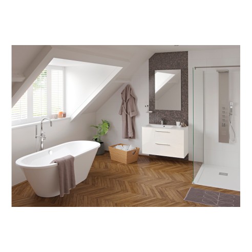 Sorrento Freestanding 1700x755x570mm 0TH Bath | Baths | Bath