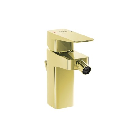 VitrA Root Square Bidet Mixer - Soft Gold | Bathroom Taps |
