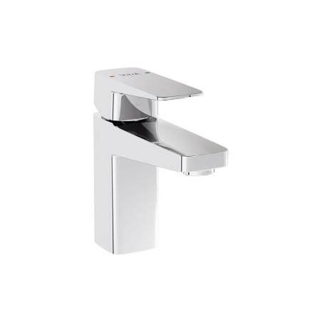 VitrA Root Square Compact Basin Mixer - Chrome | Bathroom Ta