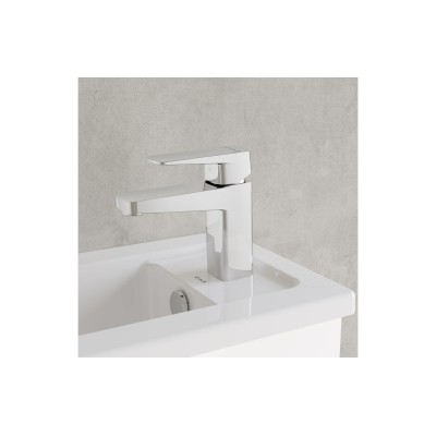 VitrA Root Square Compact Basin Mixer - Chrome | Bathroom Ta 2