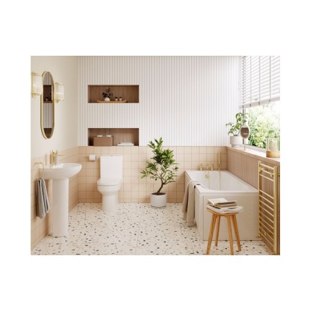Logrono Full Suite & Bath w/Black Finishes | Bathroom Sets |