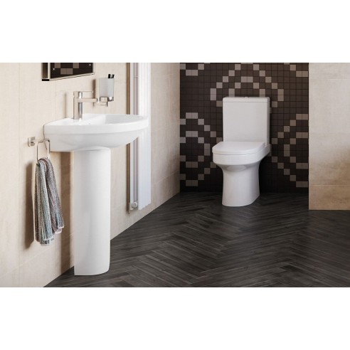 Logrono 4-Piece Ceramics Suite | Bathroom Sets | BathroomKin