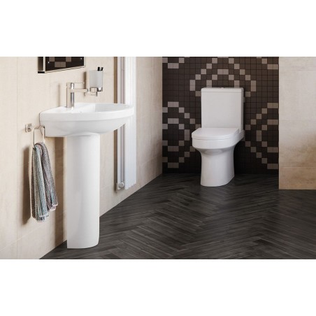 Logrono 4-Piece Ceramics Suite | Bathroom Sets | BathroomKin