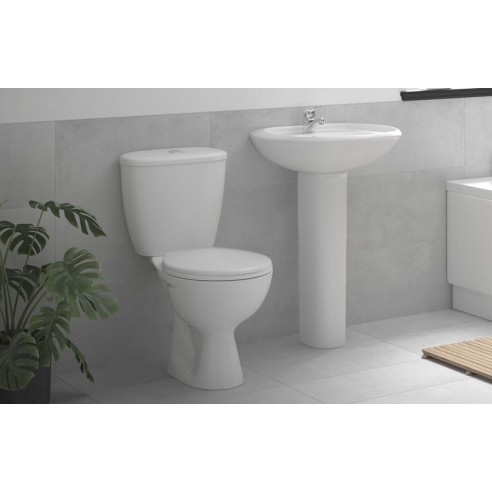 //2Go 4-Piece Ceramics Suite | Bathroom Sets | BathroomKing