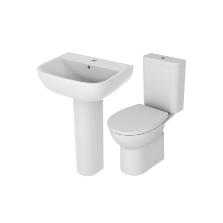 //2Go 4-Piece Ceramics Suite | Bathroom Sets | BathroomKing