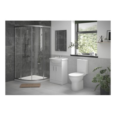 Tavira Full Suite with 900mm 2 Door Easy-Fit Quadrant & Tray