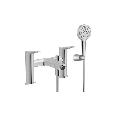 VitrA Solid S Bath/Shower Mixer - Chrome | Bathroom Taps | B