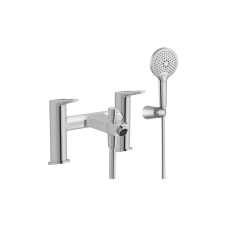 VitrA Solid S Bath/Shower Mixer - Chrome | Bathroom Taps | B