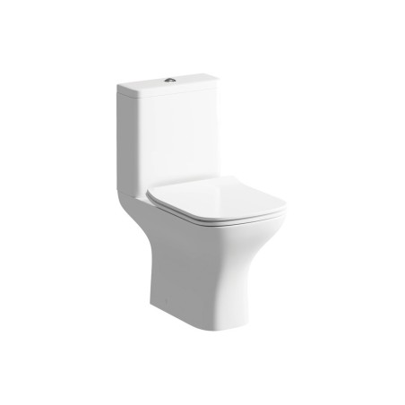 Cosmo 500mm Basin Unit & Rimless Close Coupled WC Pack - Mat