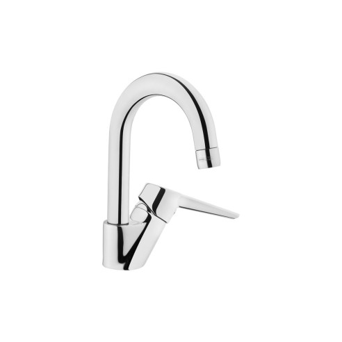 VitrA Solid S Swivel Basin Mixer - Chrome | Bathroom Taps |