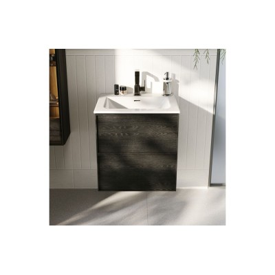 VitrA Suit Basin Mixer (Side Handle) - Gloss Black | Bathroo 2