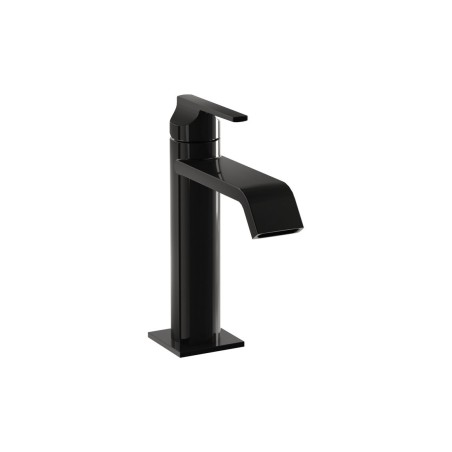 VitrA Suit Basin Mixer (Top Handle) - Gloss Black | Bathroom