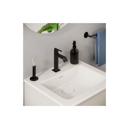 VitrA Suit Basin Mixer (Top Handle) - Gloss Black | Bathroom