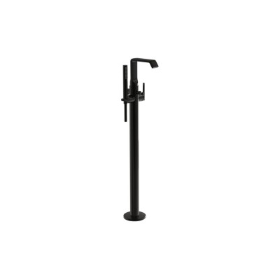 VitrA Suit Floor Standing Bath/Shower Mixer - Gloss Black |