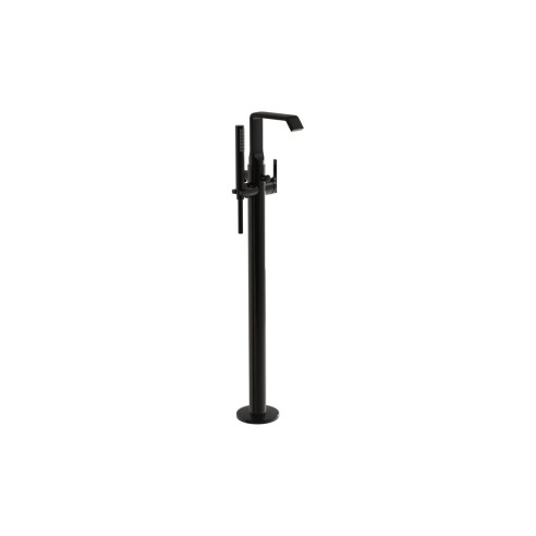 VitrA Suit Floor Standing Bath/Shower Mixer - Gloss Black |