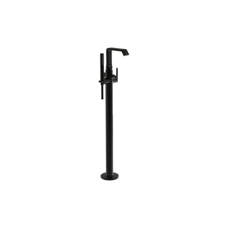 VitrA Suit Floor Standing Bath/Shower Mixer - Gloss Black |