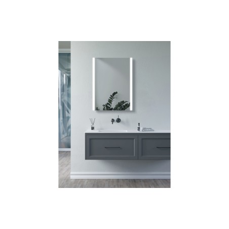 Murray 500x700mm Rectangle Front-Lit LED Mirror | Mirrors | BathroomKing