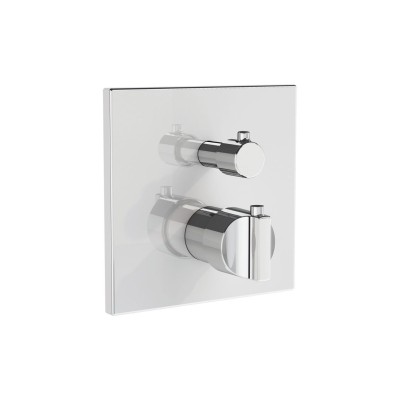 VitrA Suit Integrated Thermostatic Bath/Shower Mixer - Chrom