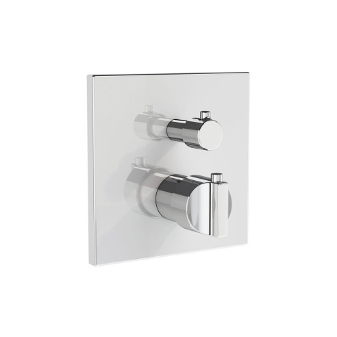 VitrA Suit Integrated Thermostatic Bath/Shower Mixer - Chrom