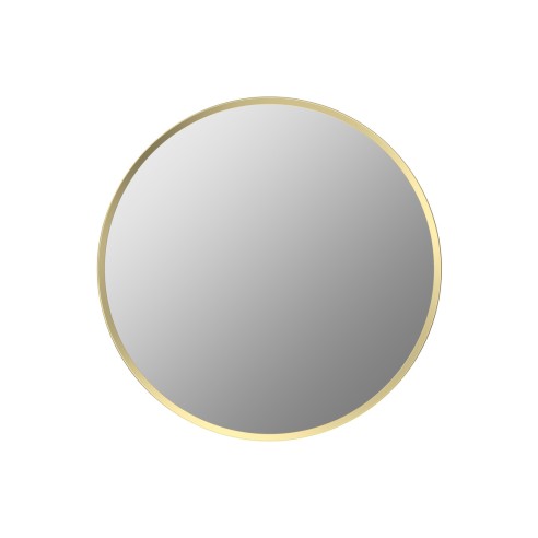 Reka 600mm Round Mirror - Brushed Brass | Mirrors | BathroomKing