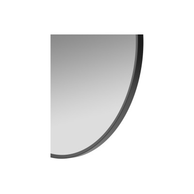 Reka 600mm Round Mirror - Matt Black | Mirrors | BathroomKing 2