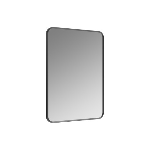 Reka 600x800mm Rectangle Mirror - Matt Black | Mirrors | BathroomKing