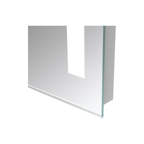 Amur 500x700mm Rectangle Front-Lit LED Mirror | Mirrors | BathroomKing
