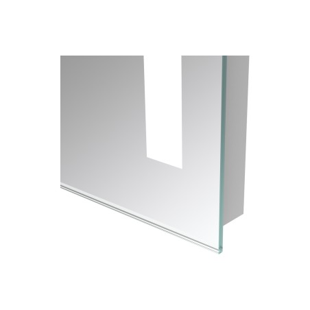 Amur 500x700mm Rectangle Front-Lit LED Mirror | Mirrors | BathroomKing